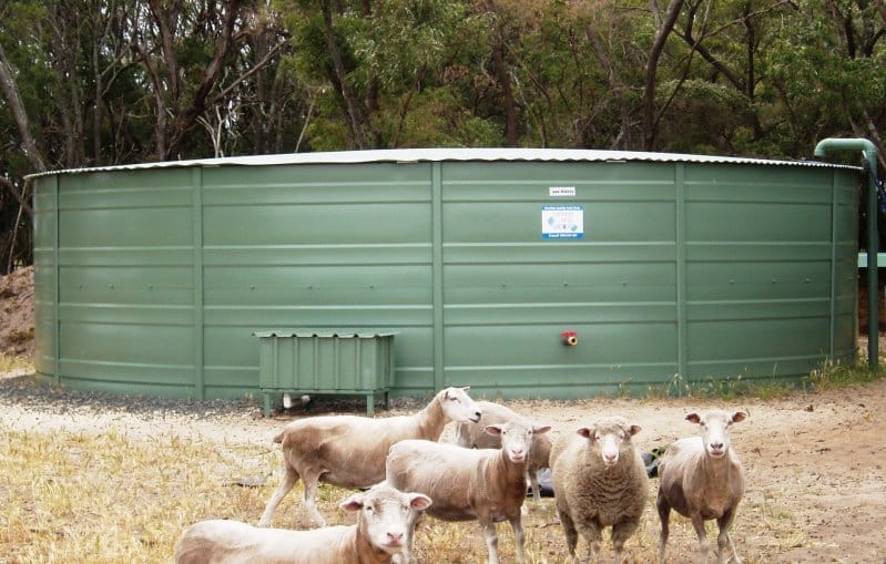 A farm water reservoir helps in water management with this climate change 