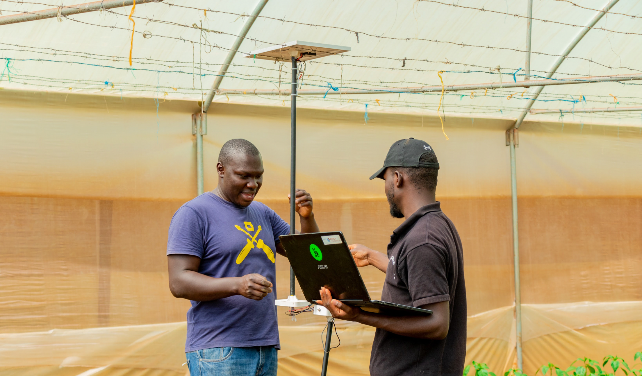 Installing an AI powered farmshield in a greenhouse 